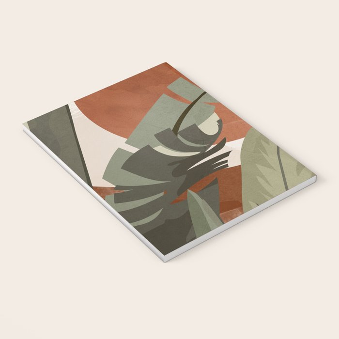 Tropical Leaf- Abstract Art 10 Notebook Gallery Image 3