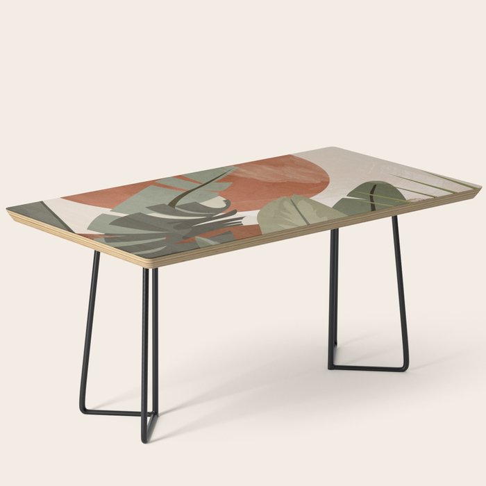 Tropical Leaf- Abstract Art 10 Coffee Table Gallery Image 1