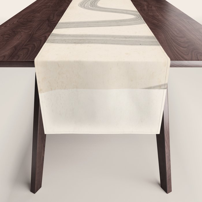 Minimal Abstract Art 19 Table Runner Gallery Image 1