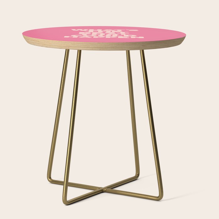 What's The Best That Could Happen Side Table Gallery Image 1
