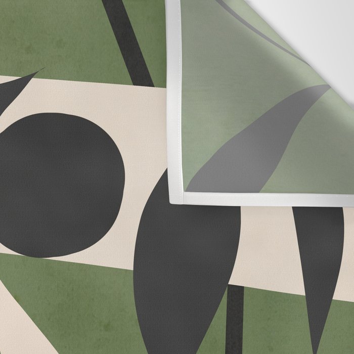 Abstract Foliage 4 Wall Tapestry Gallery Image 3
