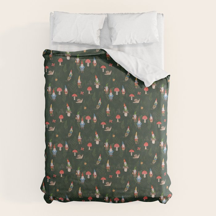 Woodland Gnomes Duvet Cover Gallery Image 1