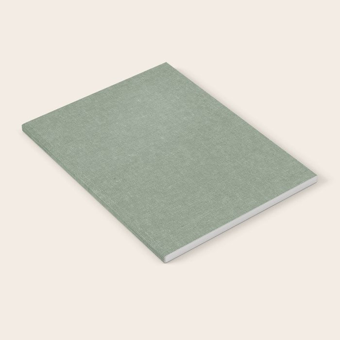 solid woven - sage Notebook Gallery Image 2