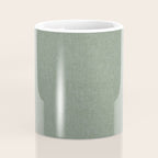 solid woven - sage Coffee Mug Gallery Image 4