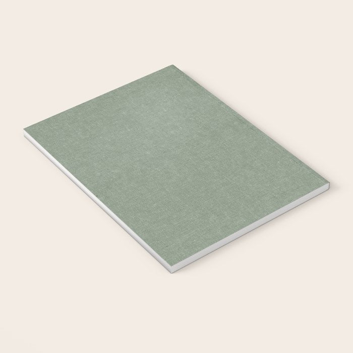 solid woven - sage Notebook Gallery Image 3