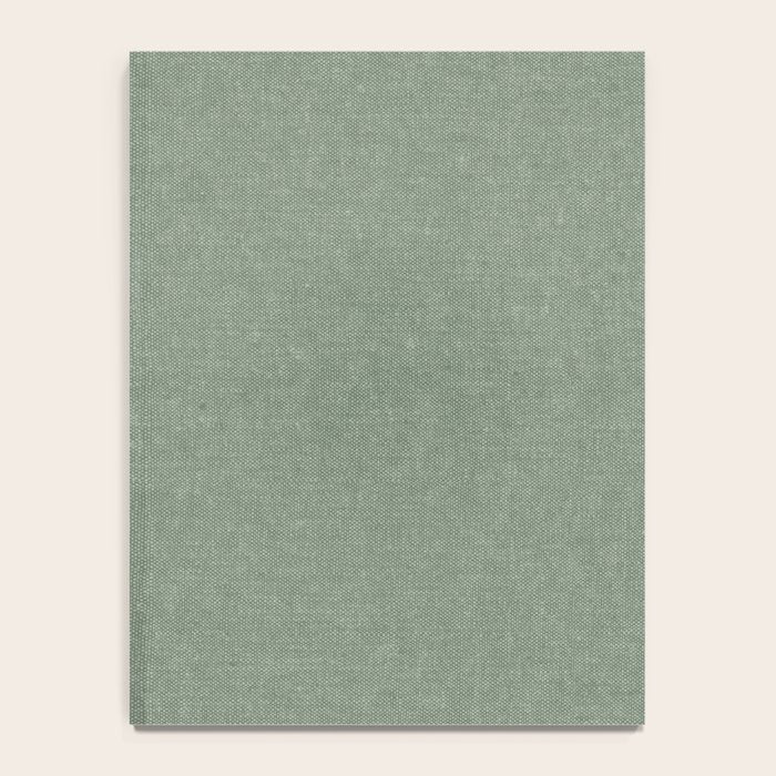 solid woven - sage Notebook Gallery Image 4