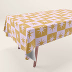 Star Check - Peachy Tablecloth Gallery Image 1