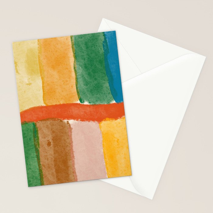 Abstract Composition Stationery Card Gallery Image 2