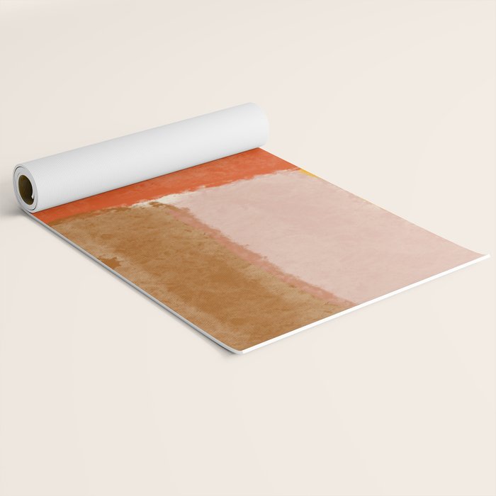 Abstract Composition Yoga Mat Gallery Image 2