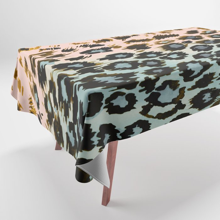 Abstract Animal Skin Tablecloth Gallery Image 1