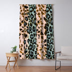 Abstract Animal Skin Window Curtain Gallery Image 5