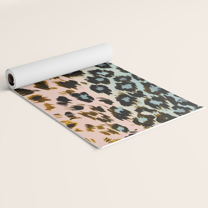 Abstract Animal Skin Yoga Mat Gallery Image 2