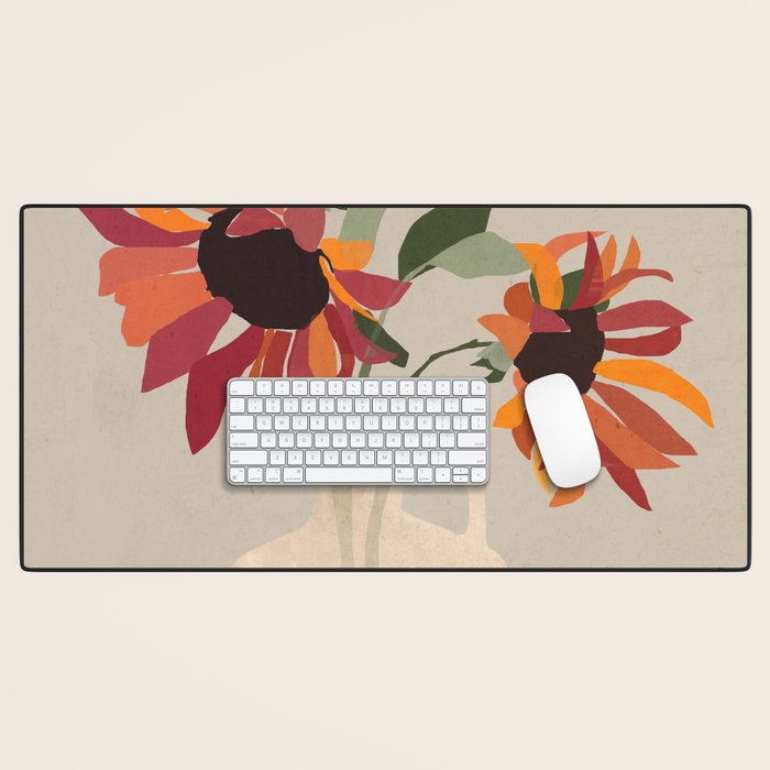 Sunflowers 12 Desk Mat Gallery Image 1