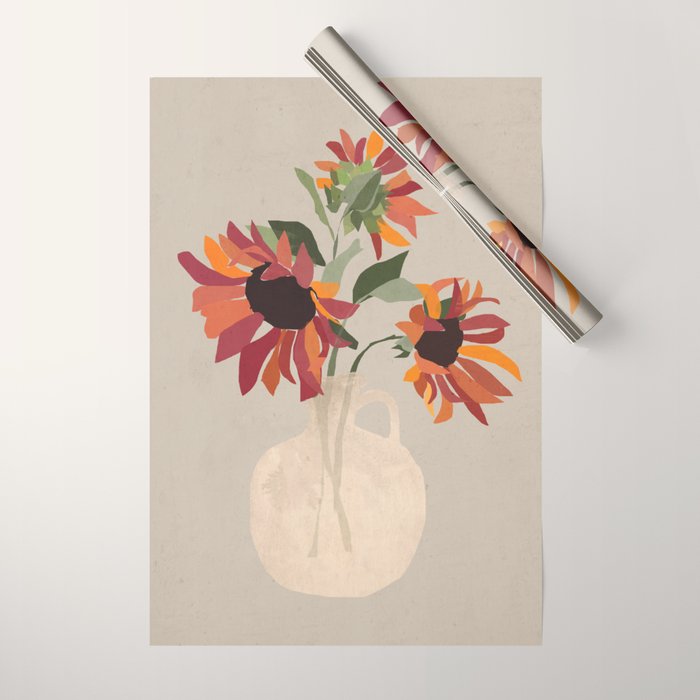 Sunflowers 12 Wrapping Paper Gallery Image 1