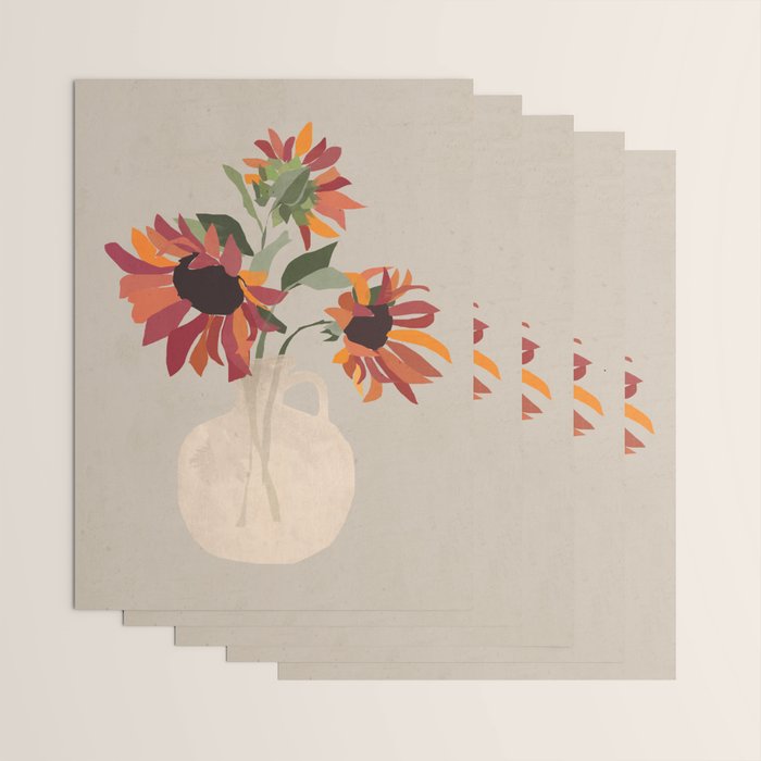 Sunflowers 12 Wrapping Paper Gallery Image 3