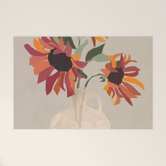 Sunflowers 12 Welcome Mat Gallery Image 1