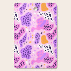 Abstract colorful animal print art pattern Cutting Board Gallery Image 1