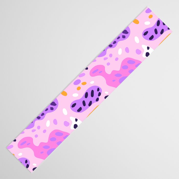 Abstract colorful animal print art pattern Table Runner Gallery Image 3