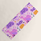 Abstract colorful animal print art pattern Yoga Mat Gallery Image 1