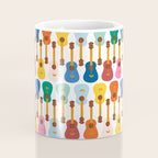 Colorful Guitars Coffee Mug Gallery Image 4