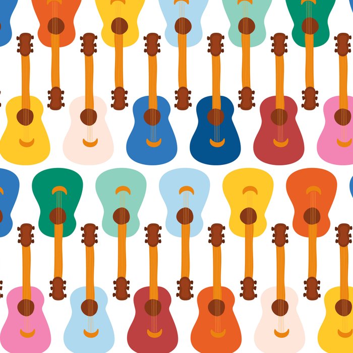 Colorful Guitars Coffee Mug Gallery Image 2