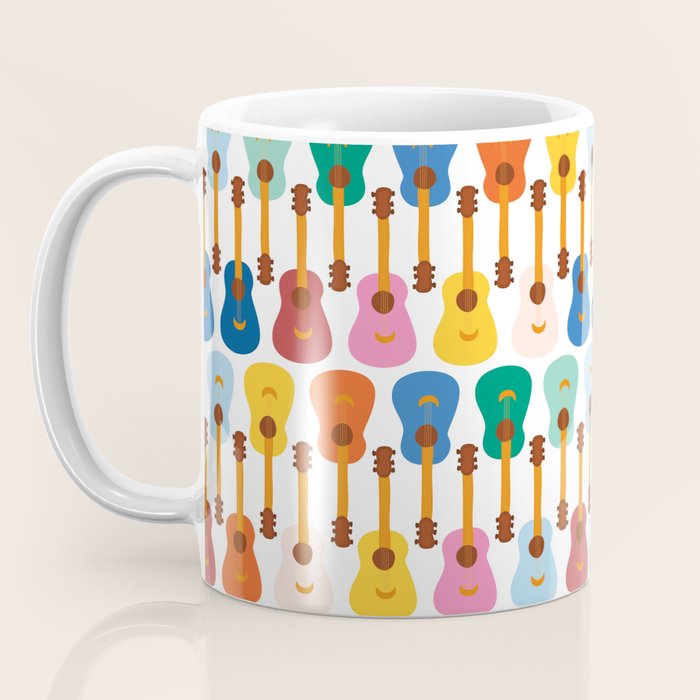 Colorful Guitars Coffee Mug Gallery Image 3