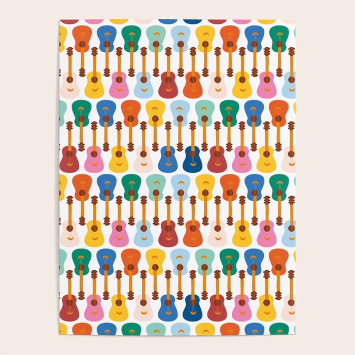 Colorful Guitars Poster Gallery Image 4