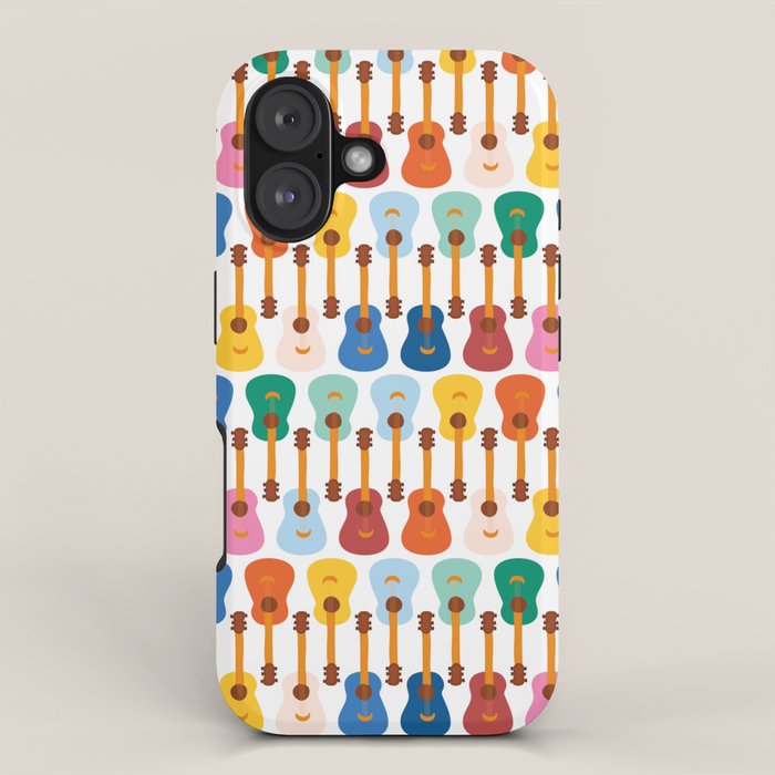 Colorful Guitars iPhone Case Gallery Image 1