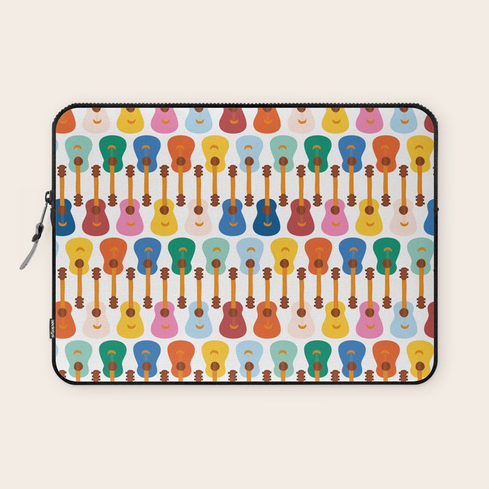 Colorful Guitars Laptop Sleeve Gallery Image 1