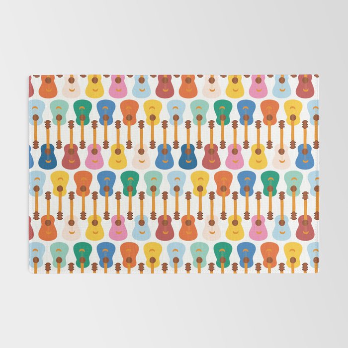Colorful Guitars Rug Gallery Image 2