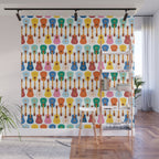 Colorful Guitars Wall Mural Gallery Image 1