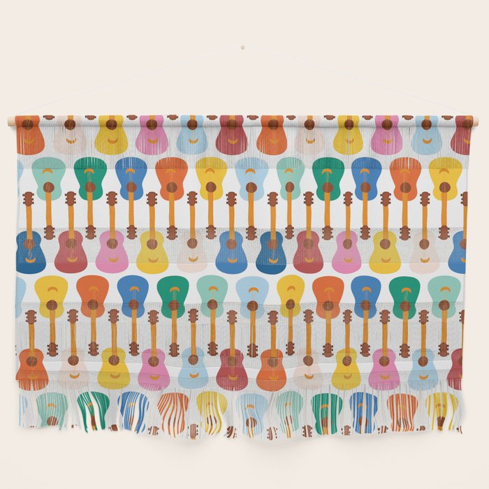 Colorful Guitars Wall Hanging Gallery Image 1
