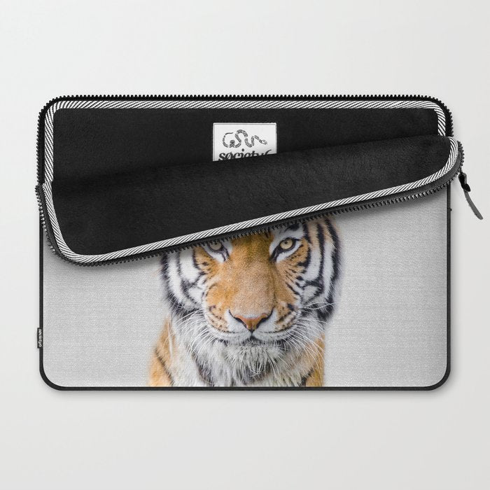 Tiger - Colorful Laptop Sleeve Gallery Image 2