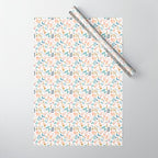 Botanical Harmony | Floral Vintage Plants Colorful Leaves | Autumn Spring Nature Bohemian Chic Wrapping Paper Gallery Image 1