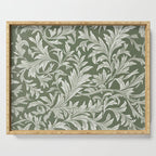 Countryside Bloom Sage Leaf Serving Tray Gallery Image 1