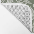 Countryside Bloom Sage Leaf Bath Mat Gallery Image 2