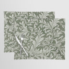 Countryside Bloom Sage Leaf Placemat Gallery Image 1