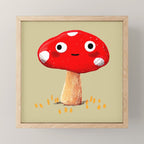 Wall-Eyed Mushroom Mini Art Print Gallery Image 1