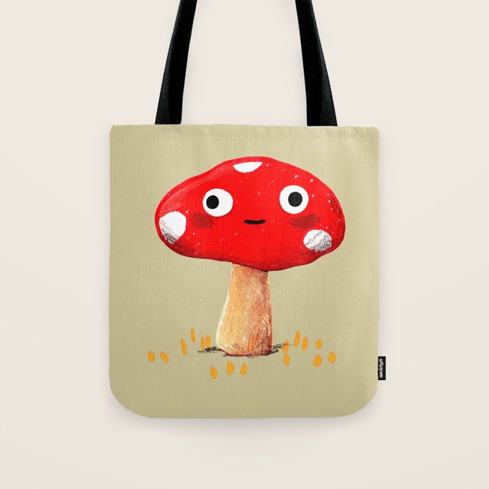 Wall-Eyed Mushroom Tote Bag Gallery Image 1