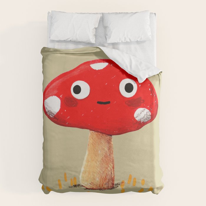Wall-Eyed Mushroom Duvet Cover Gallery Image 6