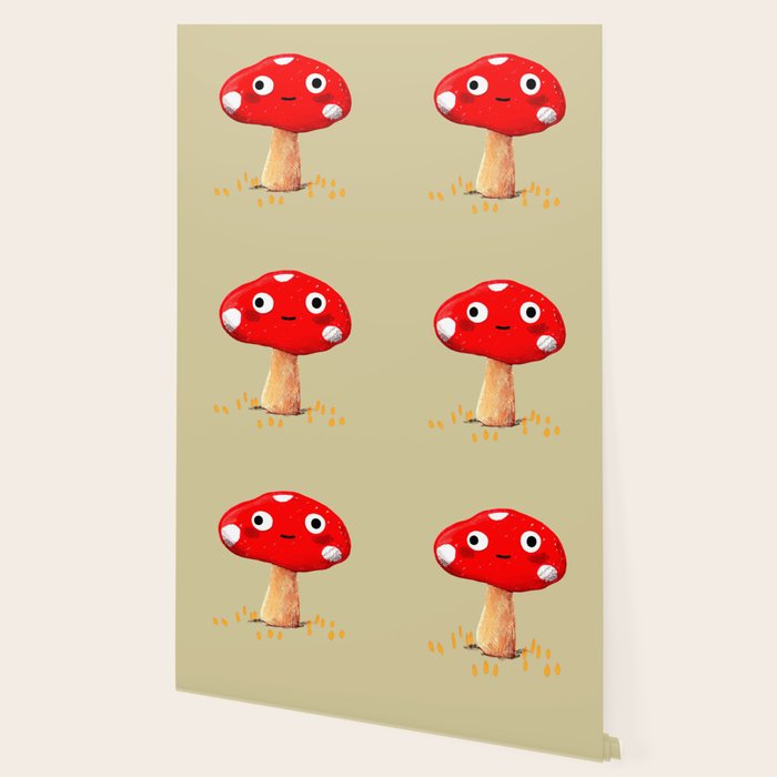 Wall-Eyed Mushroom Wallpaper Gallery Image 2