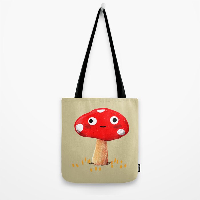 Wall-Eyed Mushroom Tote Bag Gallery Image 2