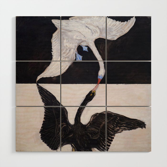 Hilma af Klint "The Swan, No. 01, Group IX-SUW" Wood Wall Art Gallery Image 1