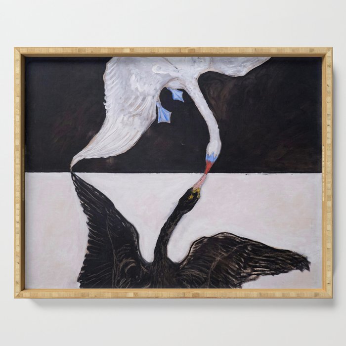 Hilma af Klint "The Swan, No. 01, Group IX-SUW" Serving Tray Gallery Image 1
