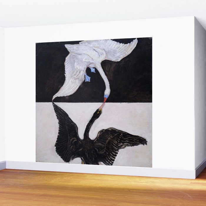 Hilma af Klint "The Swan, No. 01, Group IX-SUW" Wall Mural Gallery Image 2