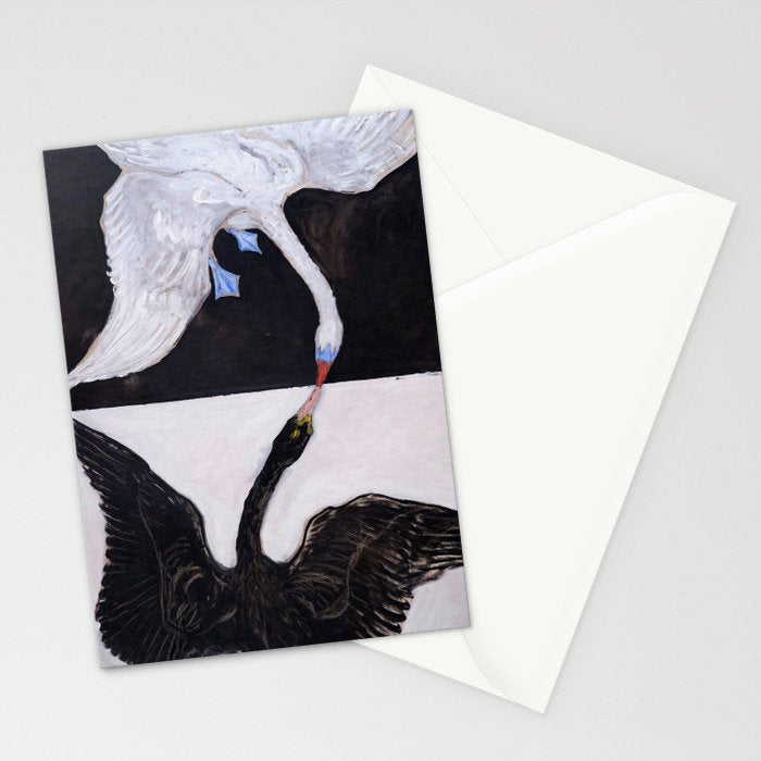 Hilma af Klint "The Swan, No. 01, Group IX-SUW" Stationery Card Gallery Image 2