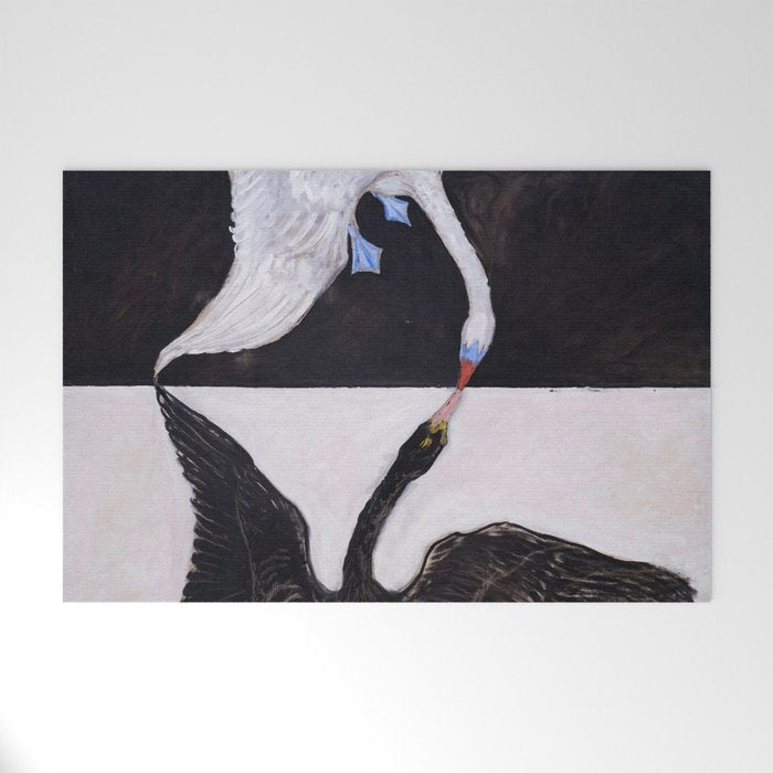 Hilma af Klint "The Swan, No. 01, Group IX-SUW" Welcome Mat Gallery Image 1