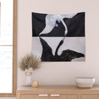 Hilma af Klint "The Swan, No. 01, Group IX-SUW" Wall Tapestry Gallery Image 2