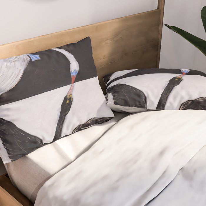 Hilma af Klint "The Swan, No. 01, Group IX-SUW" Pillow Sham Gallery Image 2