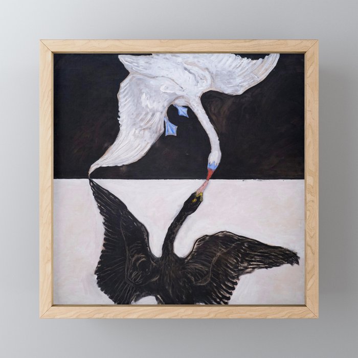 Hilma af Klint "The Swan, No. 01, Group IX-SUW" Mini Art Print Gallery Image 1